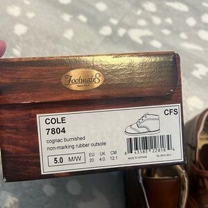 Footmates Cole cognac burnished